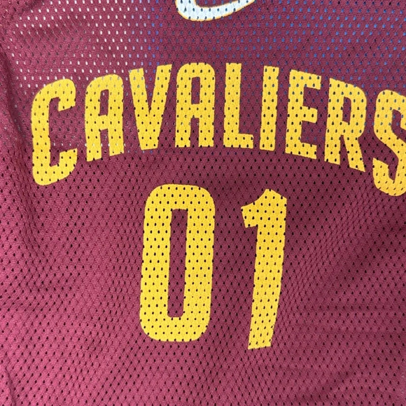Cleveland Cavaliers Pets First Mesh Dog Basketball Jersey Shirt Size L NBA Wine - Picture 5 of 7